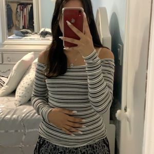 Hollister Off The Shoulder Top